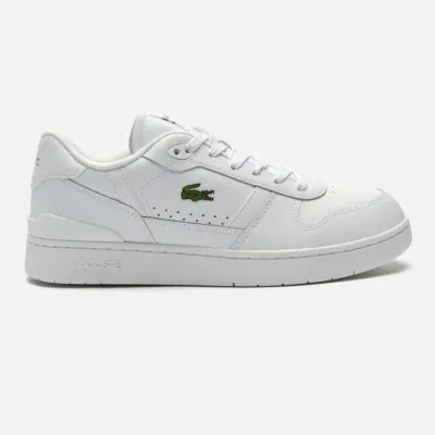 LACOSTE Men's Leather Sneakers -White